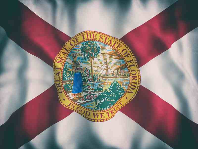 Flagge von Florida 